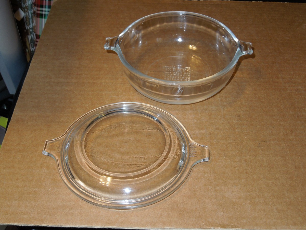 専用ページ　ビンテージ PYREX USA 蓋付　キャニスター旧ロゴ　B Vintage Glass Pyrex #019 600 ml 20 oz Casserole Bowl Dish w