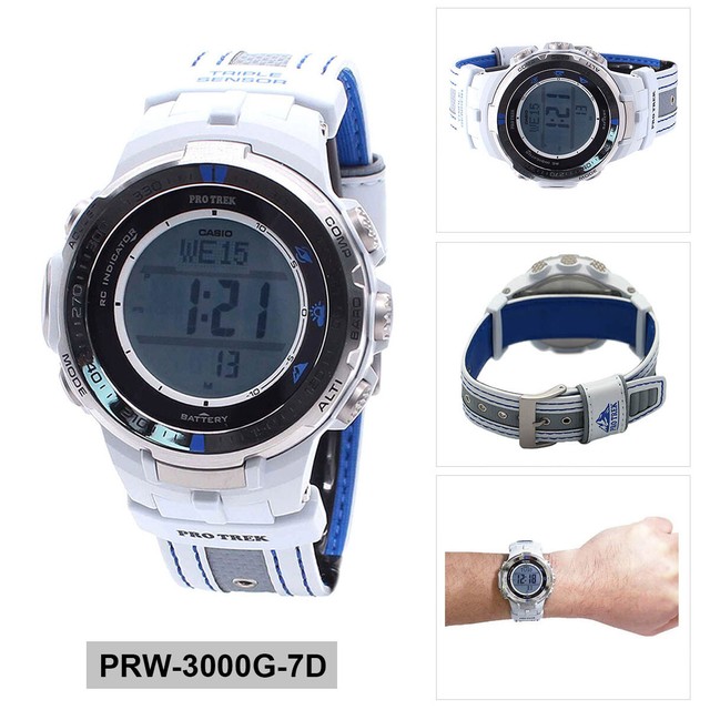 casio protrek blue