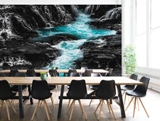 3D Blue River G6678 Wallpaper Wall Murals Removable Self-adhesive Erin