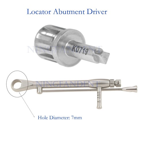 Implant Abutment Driver Dental Torque Wrench 3-IN-1 Core Tool, For Locat0r Osste - Picture 17 of 73
