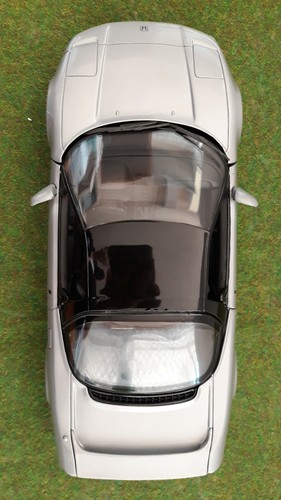 HONDA NSX grise toit noir 1/18 fabrican REVELL 8836 voiture miniature collection - Picture 3 of 8