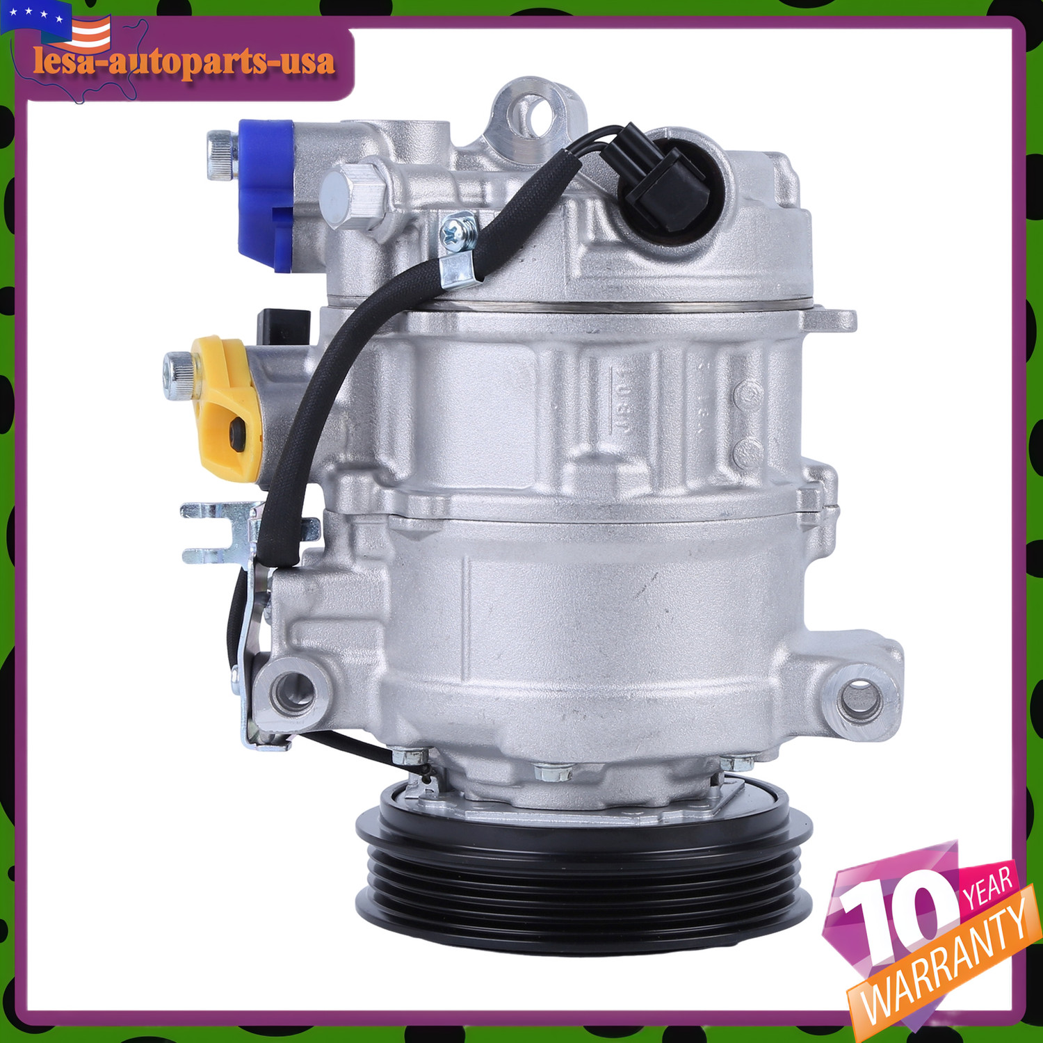 Bentley Bentayga Speed 2017-2023 Compressor with bracket P/N 4M0816803N