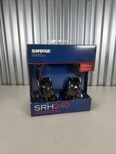 NEW Shure SRH240 Professional Quality Closed Back Headphones SEALED