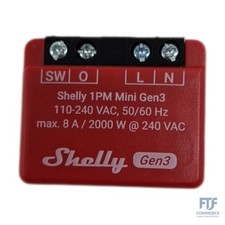 Shelly 1PM Mini Gen3 | WLAN Smart Relais Scha...