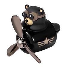 Luter Bear Air Vent Clip Bear Car Air Freshener Cute Car Diffuser Rotating