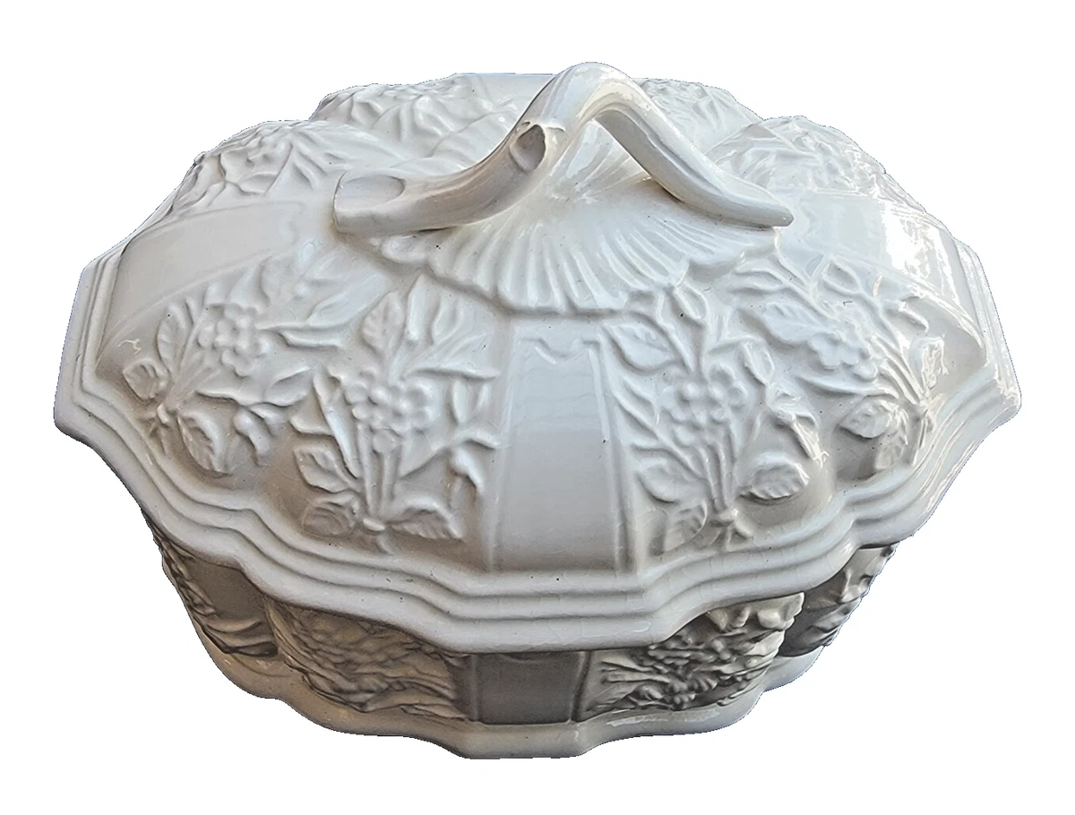 4438）Mottahedeh（モッタヘデ）の磁器の蓋物　詳細不明 Mottahedeh Italy In Italian Art Pottery for sale | eBay
