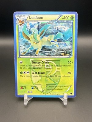 Leafeon 11/116 (BW Plasma Freeze) Holo Rare Deck Exclusives Cracked Ice - MP