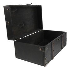 Cassapanca Portaoggetti Pirata Vintage Portaoggetti con Coperchio