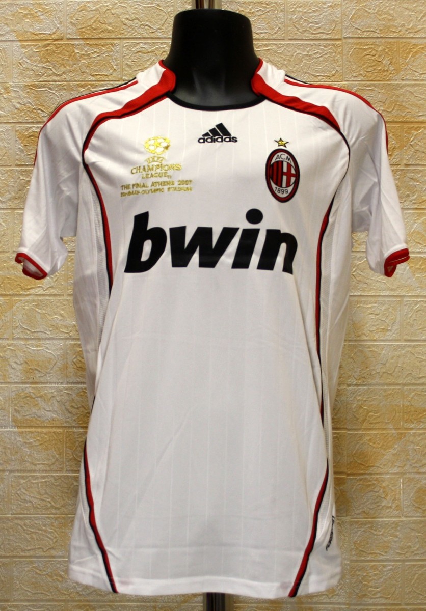 AC Milan 2007 CL final jersey shirt Nesta #13 | eBay