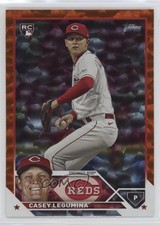 2023 Topps Update Orange Foil /299 Casey Legumina #US277 Rookie RC