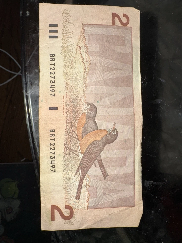 1986 Canadian Two Dollar Bank Note * 1986 Ottawa $2 Canada Bill - Image 4 of 4