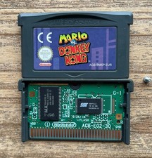 Mario Vs Donkey Kong Advance Nintendo Gameboy Advance Game, GENUINE!