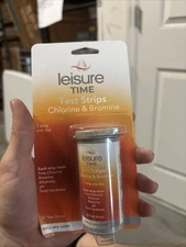 Leisure Time Bromine & Chlorine Test Strips Spa and Hot Tub 50 Strips | 45006A