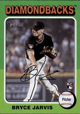 2024 Topps Heritage Bryce Jarvis #287 Arizona Diamondbacks 3D