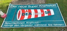 DEA Tankstelle  Werbeschild Reklameschild Plakat 180x90cm 60er Jahre Original