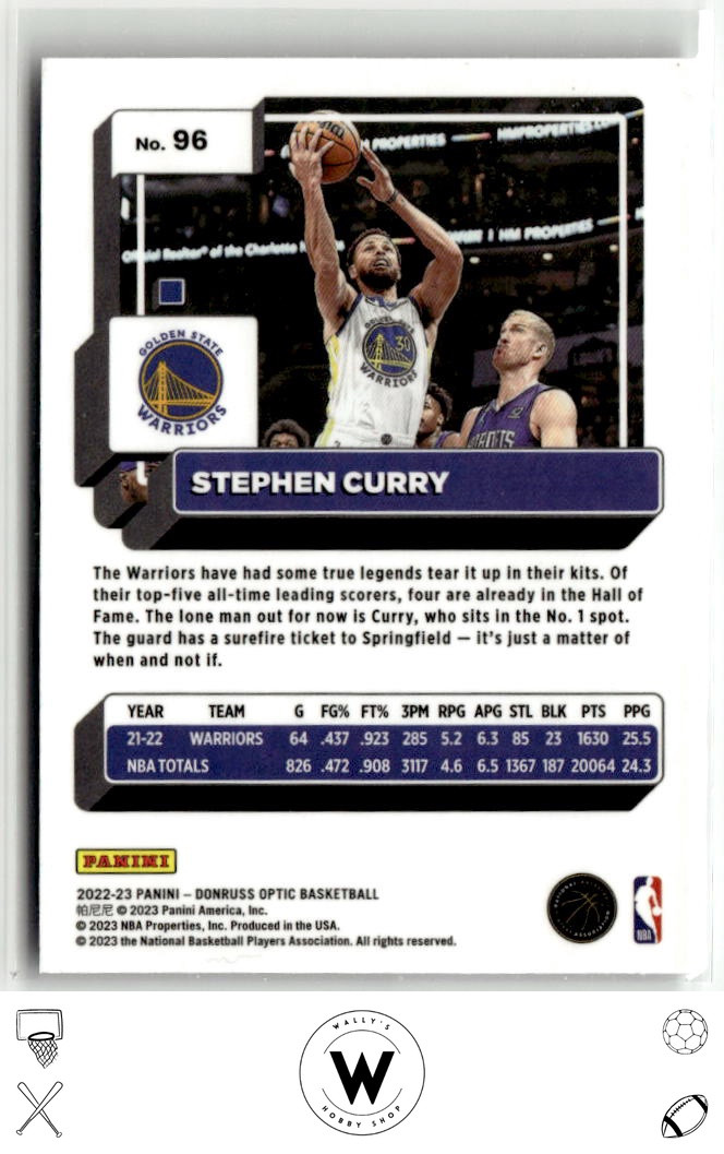 2022-23 Donruss Optic #96 Stephen Curry | eBay