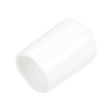 20pcs Rubber End Caps 13mm ID Vinyl Round End Cap Cover White