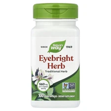 9/2029 Nature's Way Eyebright Herb, 860 mg per Serving, 100 Vegan Capsules