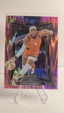 2025 Panini Select WNBA #32 Aaliyah Edwards Pink Flash Prizms