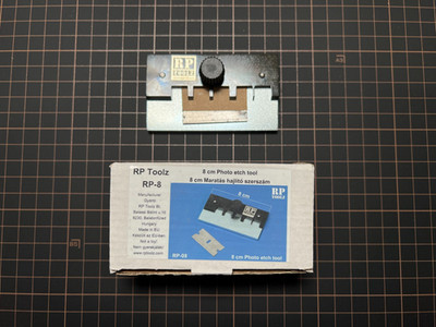 RP Toolz RP-8 8cm Fotoätzteile Biegehilfe/Photo Etch bending tool, TOP Zustand