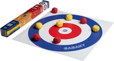 Set Di Bocce Originale, Mix Di Palet E Curling, Bersaglio Con 8 Palle Molle, Tut