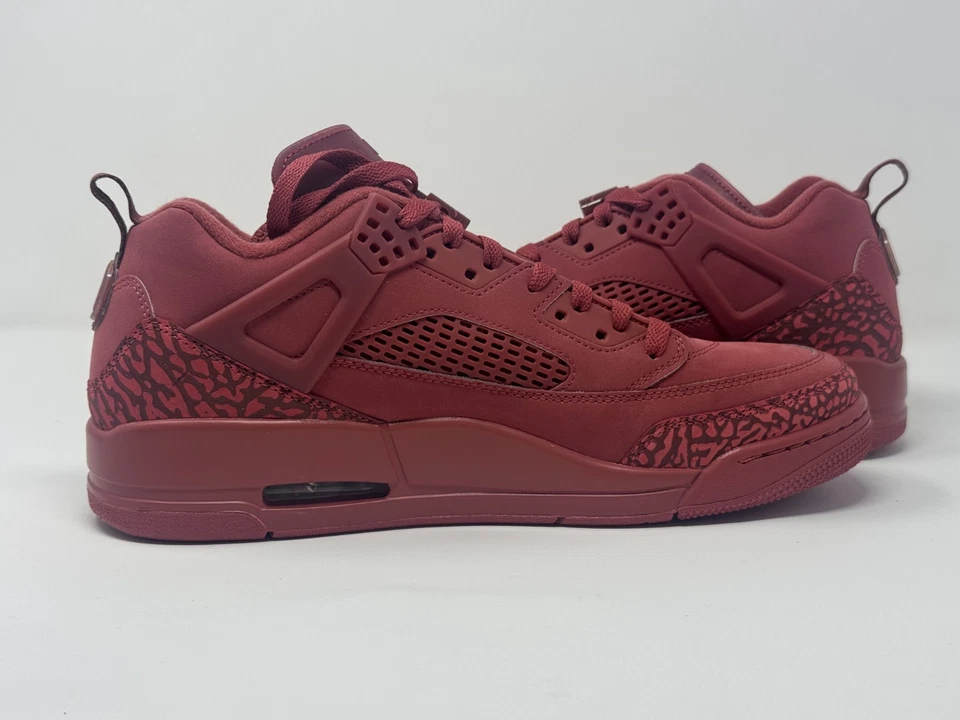 Size 10.5 Nike Air Jordan Spizike Low Brick Red Canyon Rust Dark Pony IH0170-691 - Image 4 of 4