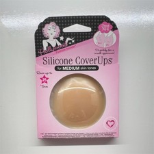 Hollywood Fashion Secrets Silicone Nipple Covers Beige Medium Reusable