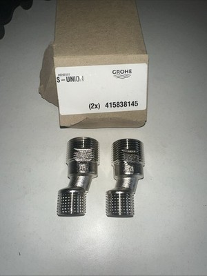 2 x Grohe S Union Connectors 415838145
