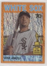2021 All-Star Rookie Cup Base Statue Orange Holofractor 1/25 Jose Abreu #94 gl5