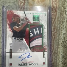 2025 PANINI IMPECCABLE JAMES WOOD ELEGANCE RPA On Card AUTO /4 SSP RARE