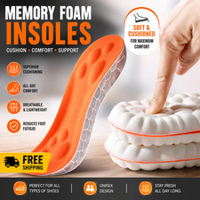 Heavy Duty Orthotic Arch Support Insoles, Shock Absorbing Orthopedic insoles New