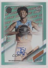 2021-22 Chrome OTE Overtime Elite Aqua & Red Refractor 59/99 Jai Smith Auto 0nr3