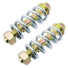 2 PCS Exhaust Bolt and Spring, M10x1.5mm Exhaust Bolts Springs Nuts Kit, Exha...
