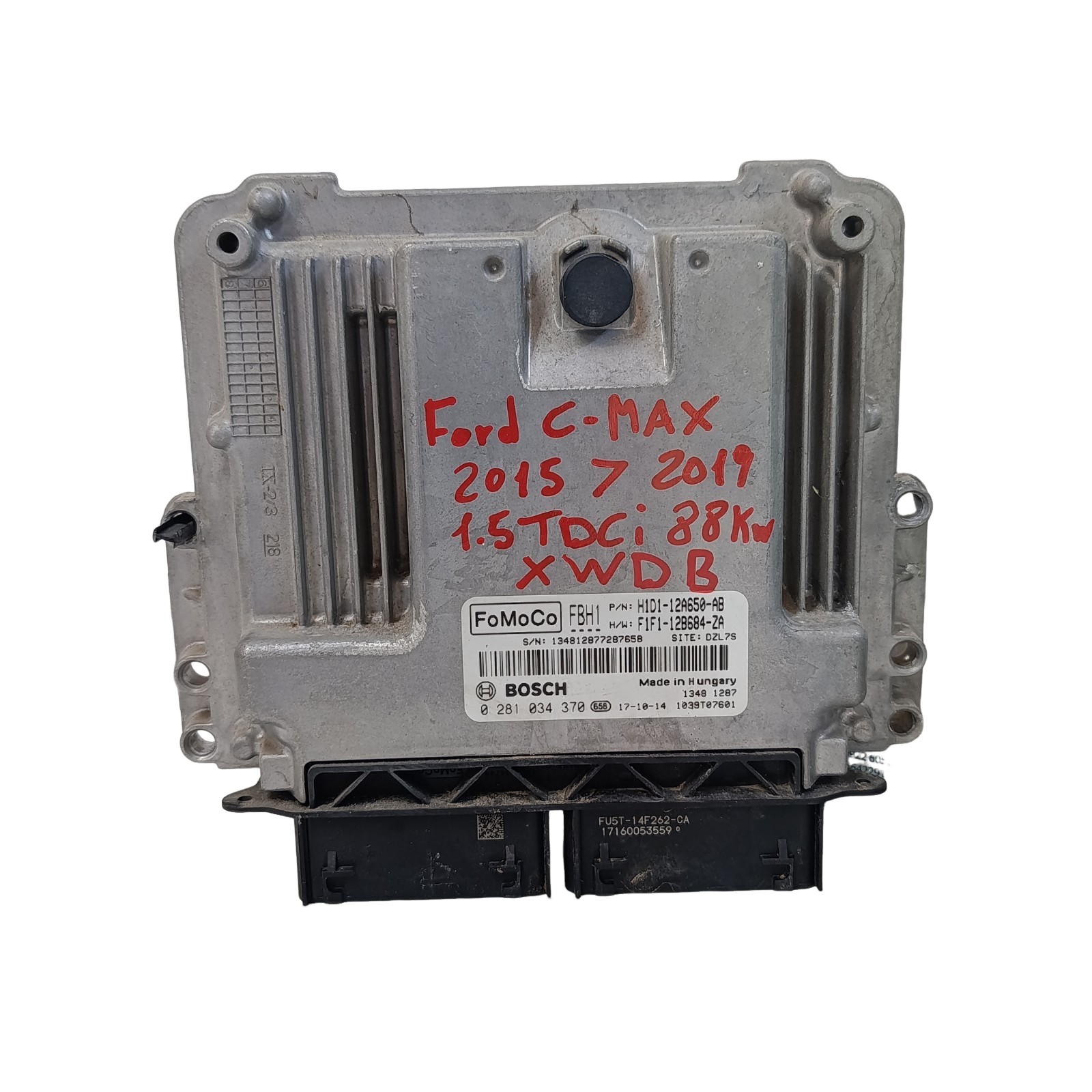 Centralina iniezione FORD FIESTA 2012+ FBH1/H1D112A650AB F1F1-12B684-ZA 1873891