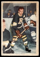 1953-54 Parkhurst Parkies Ed Sanford Vintage Boston Bruins #90