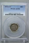 1876-CC Seated Liberty Dime 10C PCGS AU53 #2329