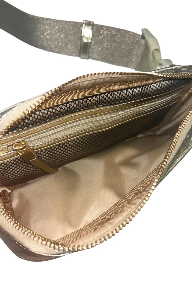 BOLSO BANDOLERA METÁLICO GENUINO TORY BURCH AUTÉNTICO NUEVO DISEÑADOR CON ETIQUETAS Foto 3 de 4