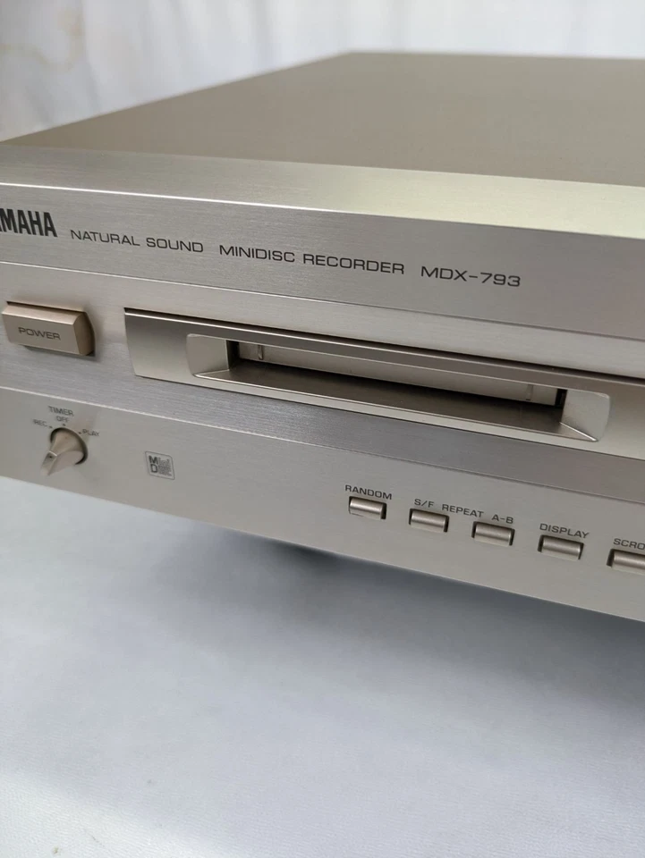 Yamaha MDX-793 MD Reproductor Grabador ATRAC DSP 20bit DAC Funcionamiento Confirmado Foto 3 de 4