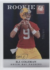 2012 Elite Rookie 299/999 BJ Coleman #184 z6b