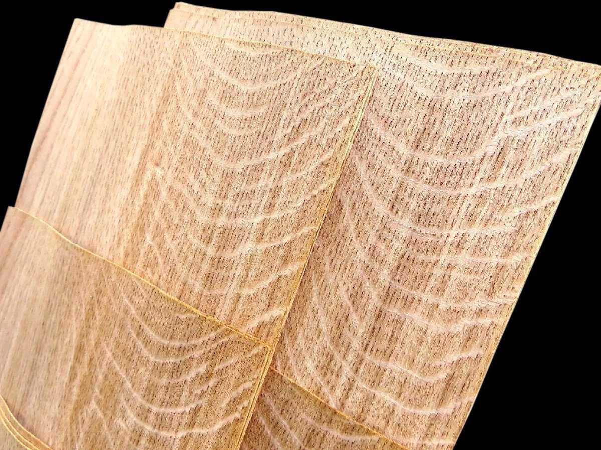 32 hojas ESPEJO ROBLE EURO chapa chapa de madera auténtica construcción de muebles diapasón DIY