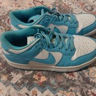 Nike Mens Low Top Lace Up Blue White Colorblock Athletic Sneakers — photo 2
