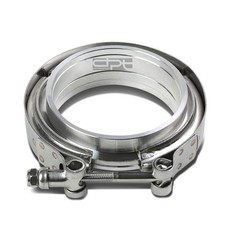 2.5stainless V-band Clampaluminum Flange For Turbo Down Pipe Wastegate Exhaust 2.5stainless V-band Clampaluminum Flange For Turbo Down Pipe Wastegate Exhaust