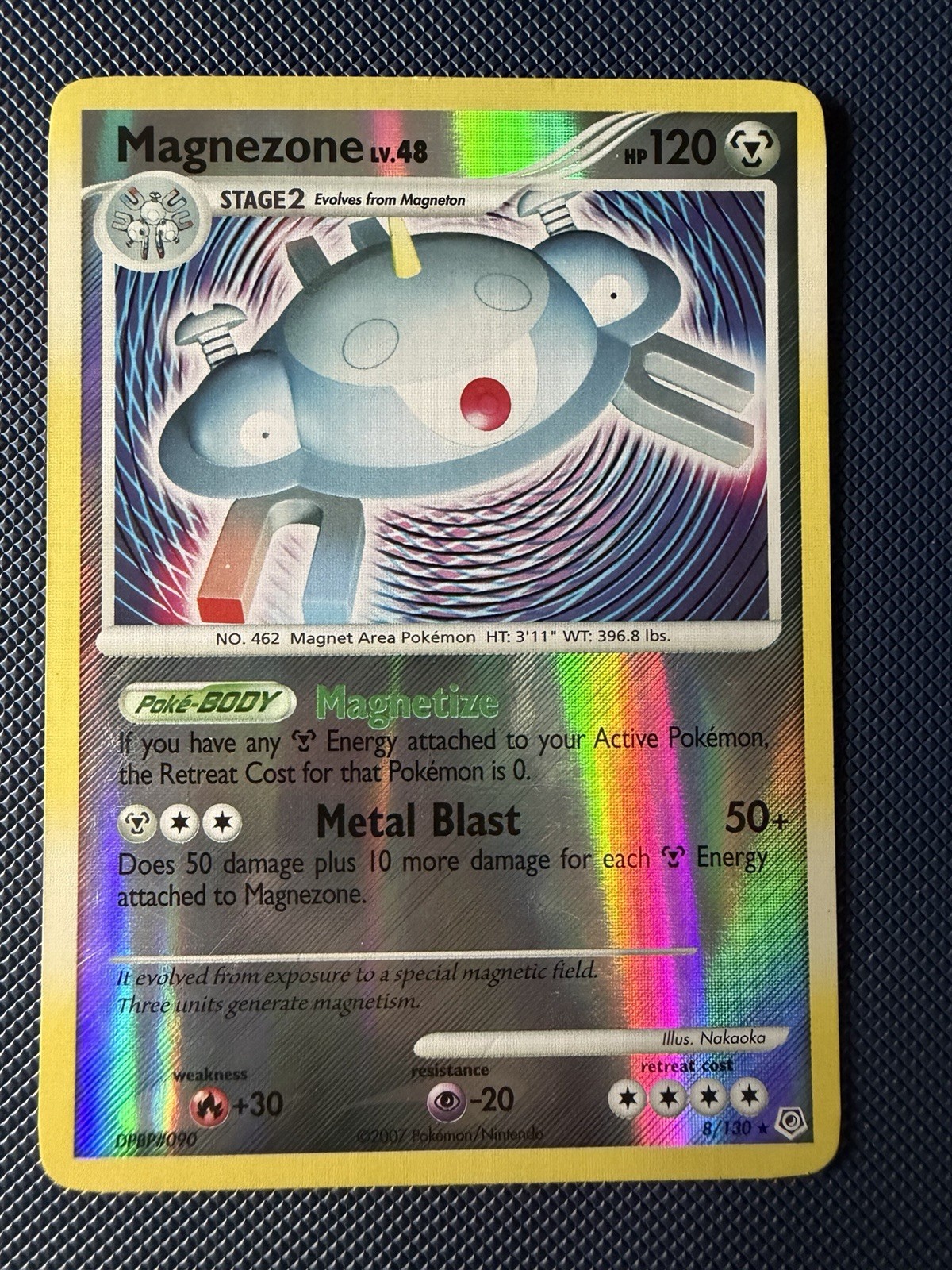 Magnezone 8/130 Diamond and Pearl Reverse Holo