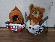 Disney Parks Star Wars Plush Jawa Tatoonie Ewok Endor Plush Lot 2 