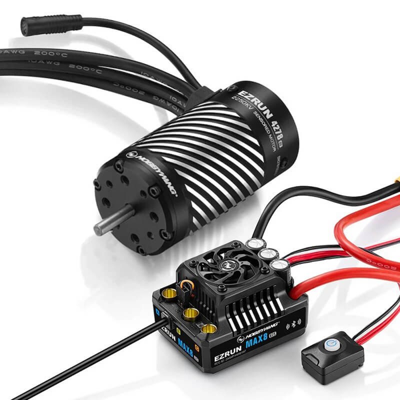 Hobbywing Combo Ezrun Max8 G2s ESC 4278sd-2250Kv G2r Motor