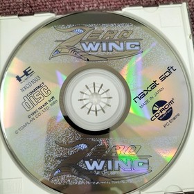 Naxat Soft Zero Wing TurboGrafx-16 CD PC Engine