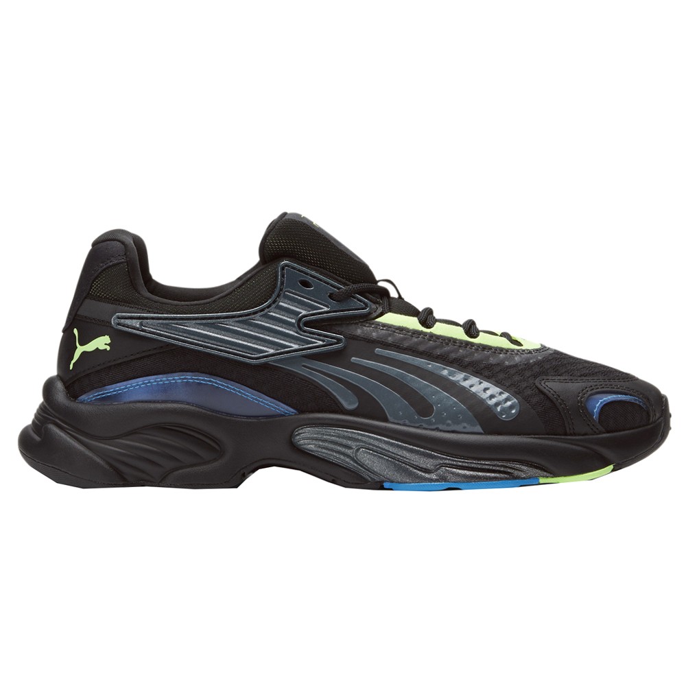 PUMA RsC Ls Lace Up  Mens Black Sneakers Casual Shoes 385661-01