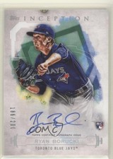 2019 Topps Inception Rookies and Emerging Stars 186/200 Ryan Borucki Auto iu7