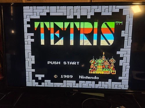 NES Tetris (Nintendo Entertainment System)  Game Complete in Box - Tested