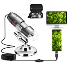 USB Microscope Camera with Stand  Carrying Case, Digital Microscope Compatib...